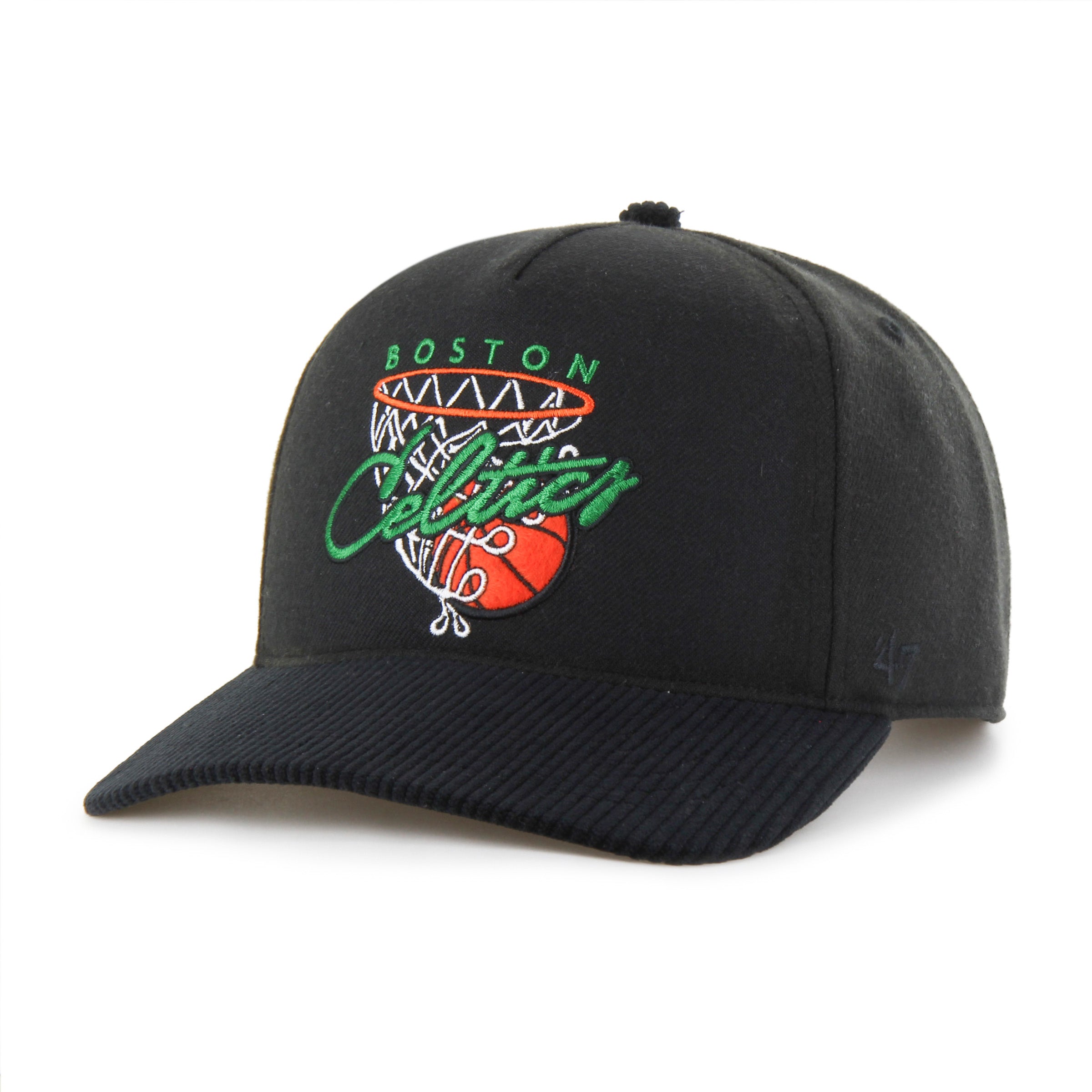 BOSTON CELTICS HOOPS CORD '47 HITCH RF RELAXED FIT - Black