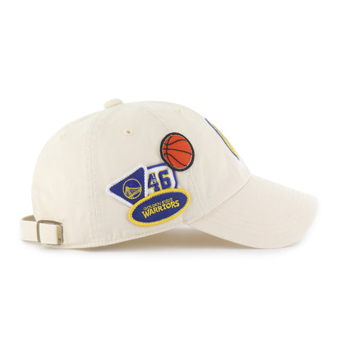 GOLDEN STATE WARRIORS BADGES '47 CLEAN UP