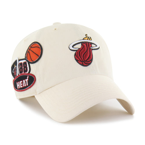 MIAMI HEAT BADGES '47 CLEAN UP