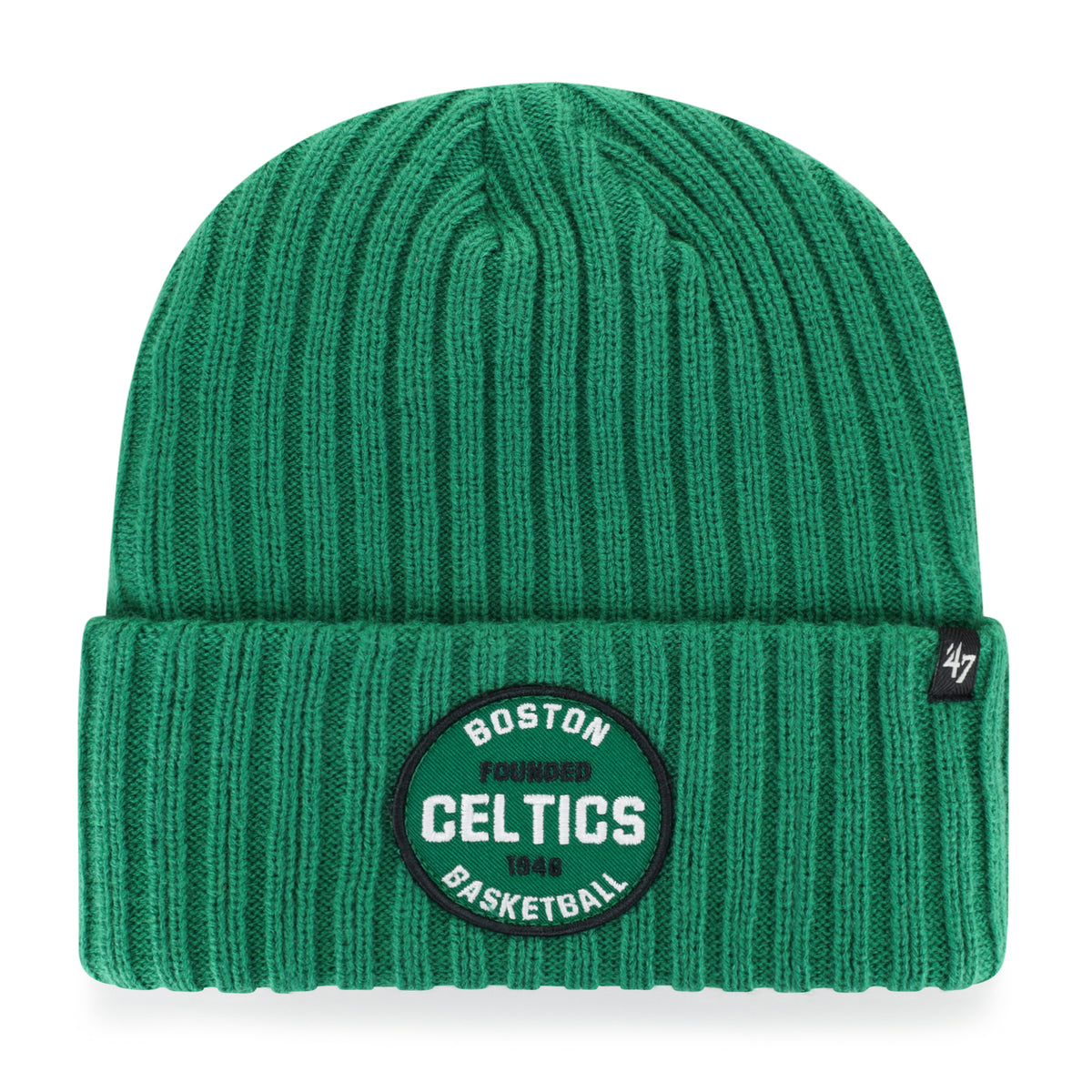 BOSTON CELTICS RIBBED SNOWDRIFT '47 CUFF KNIT
