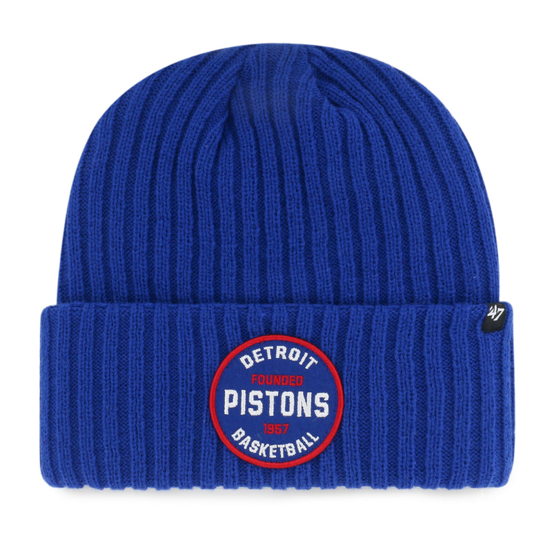 DETROIT PISTONS RIBBED SNOWDRIFT '47 CUFF KNIT