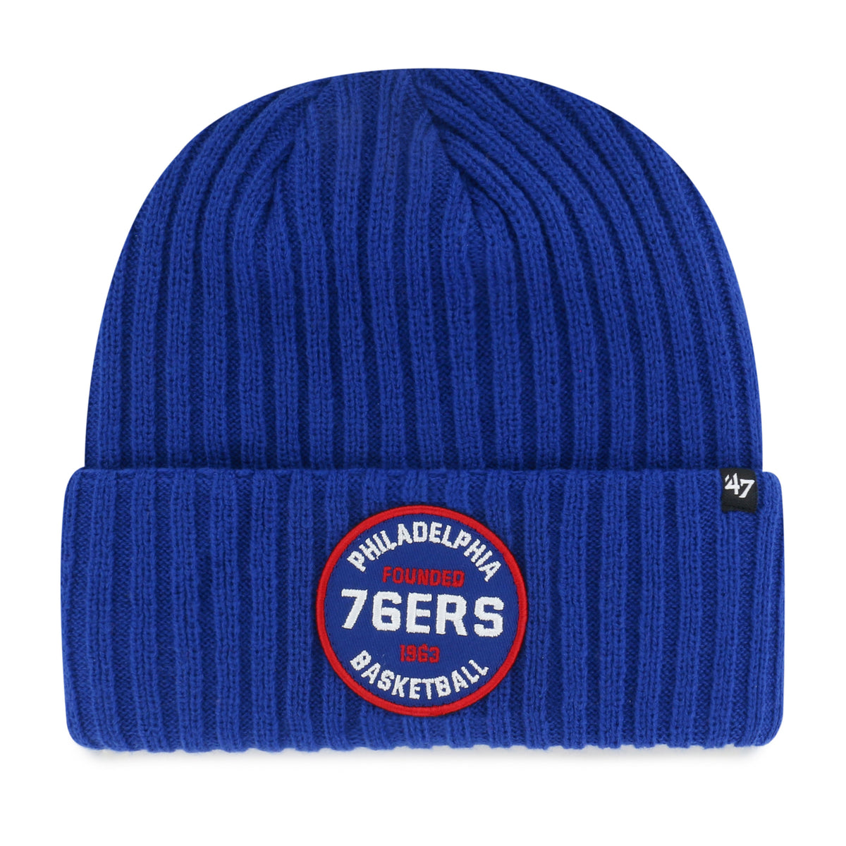 PHILADELPHIA 76ERS RIBBED SNOWDRIFT '47 CUFF KNIT