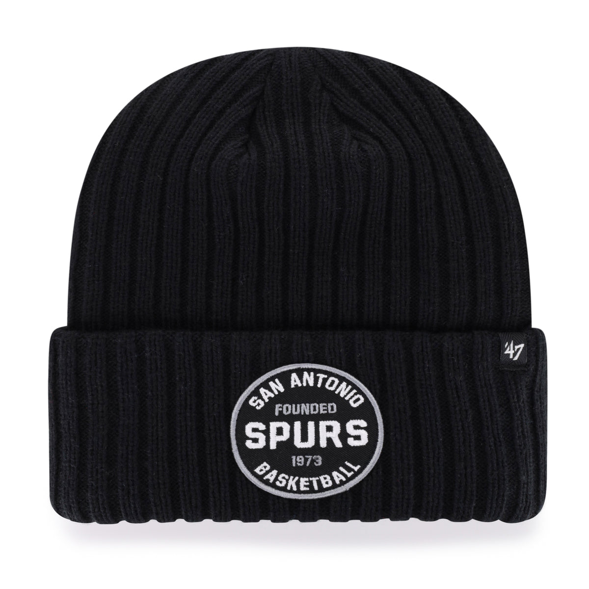 SAN ANTONIO SPURS RIBBED SNOWDRIFT '47 CUFF KNIT