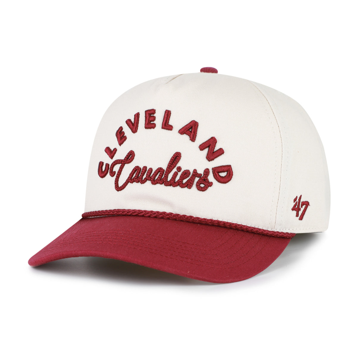 CLEVELAND CAVALIERS ROPE SCRIPT '47 HITCH RF RELAXED FIT