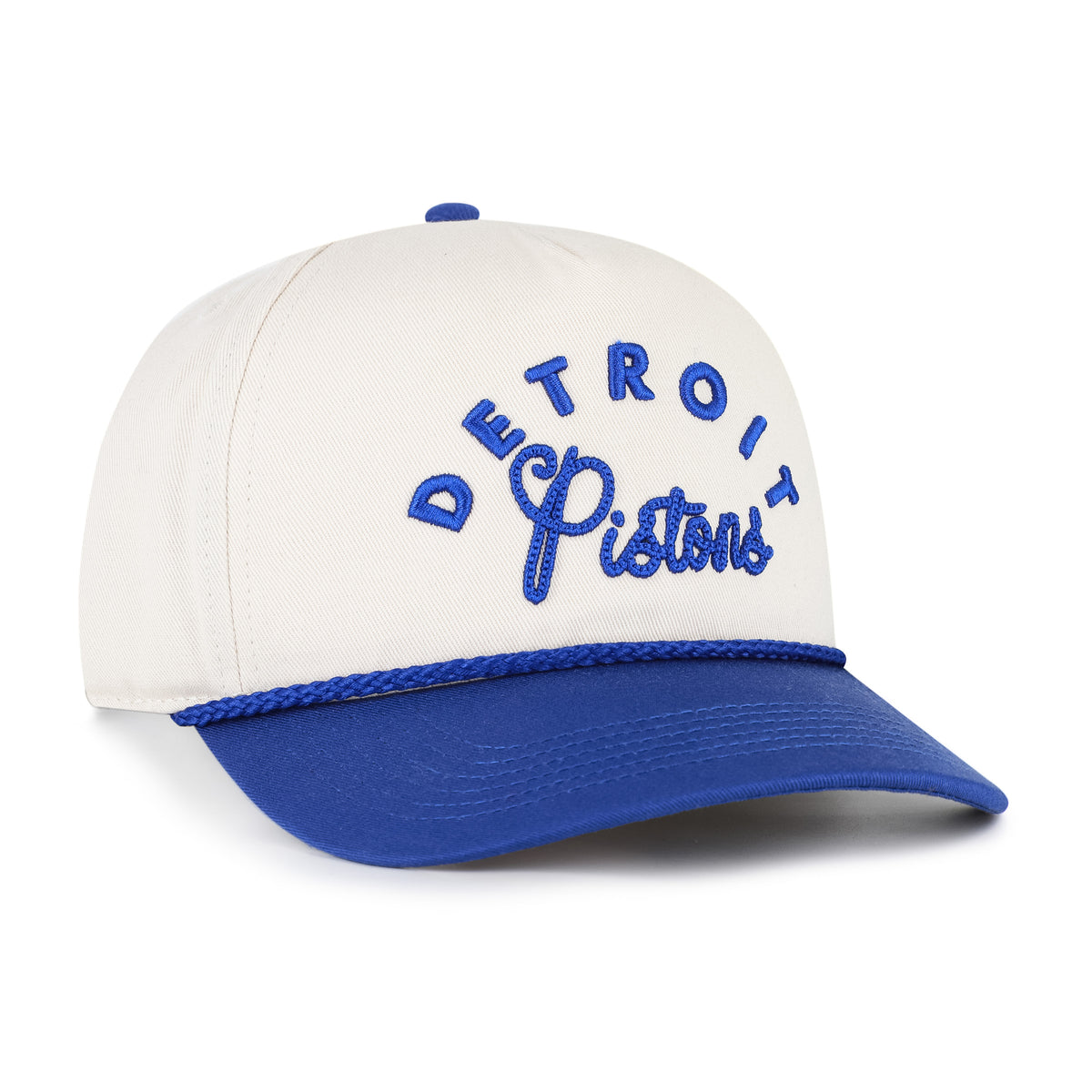 DETROIT PISTONS ROPE SCRIPT '47 HITCH RF RELAXED FIT