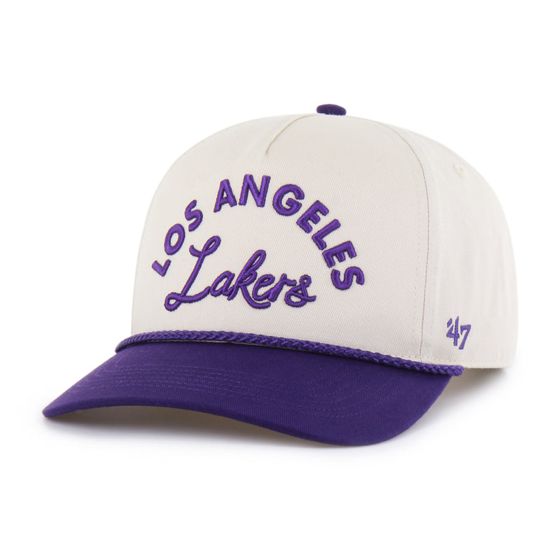 LOS ANGELES LAKERS ROPE SCRIPT '47 HITCH RF RELAXED FIT