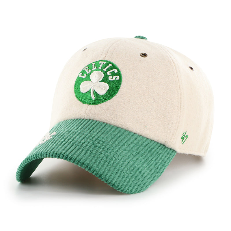 BOSTON CELTICS ROPE SCRIPT TWO TONE '47 CLEAN UP