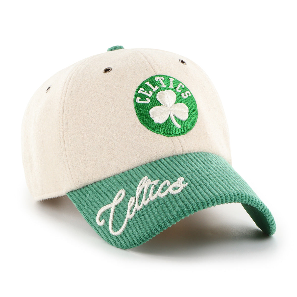 BOSTON CELTICS ROPE SCRIPT TWO TONE '47 CLEAN UP