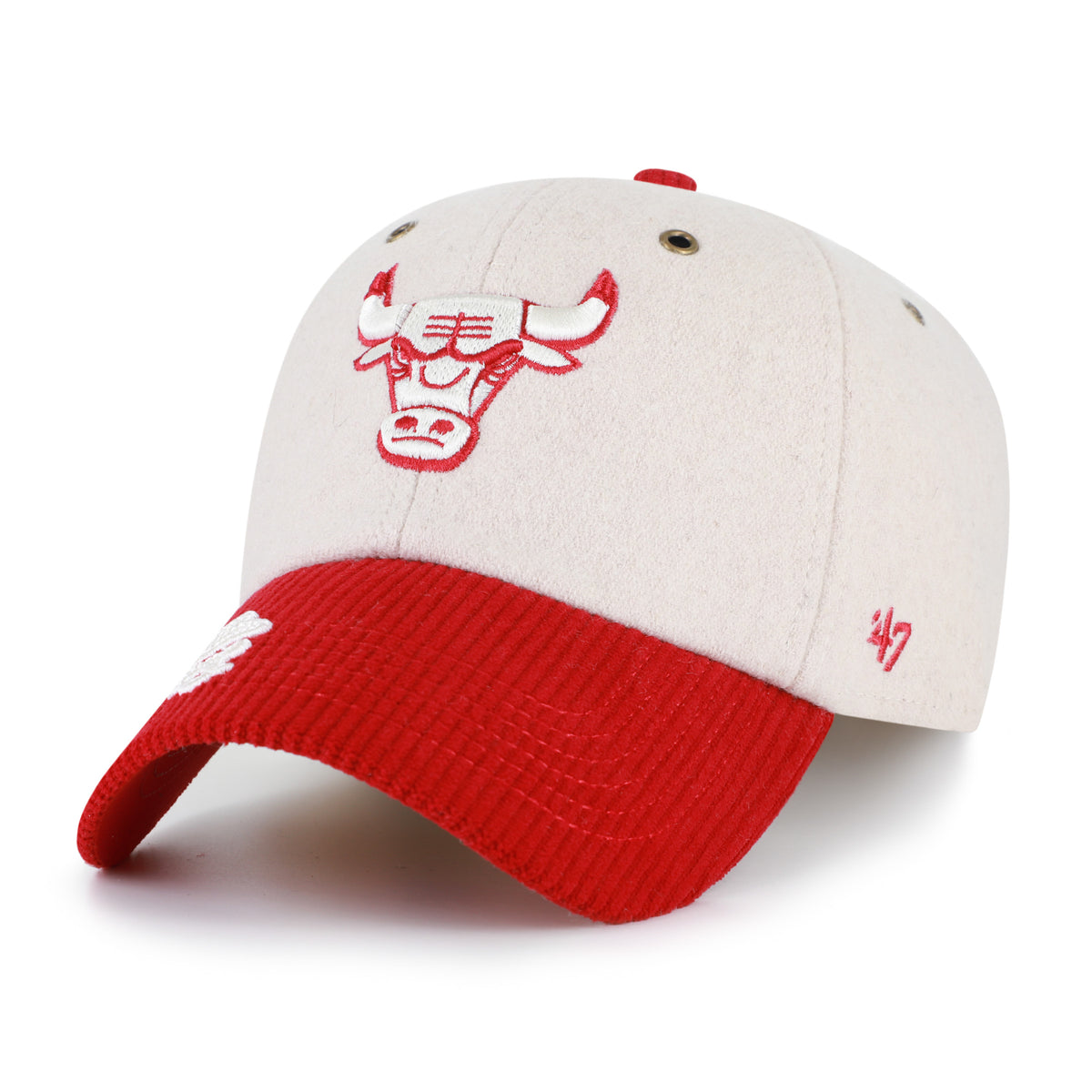 CHICAGO BULLS ROPE SCRIPT TWO TONE '47 CLEAN UP