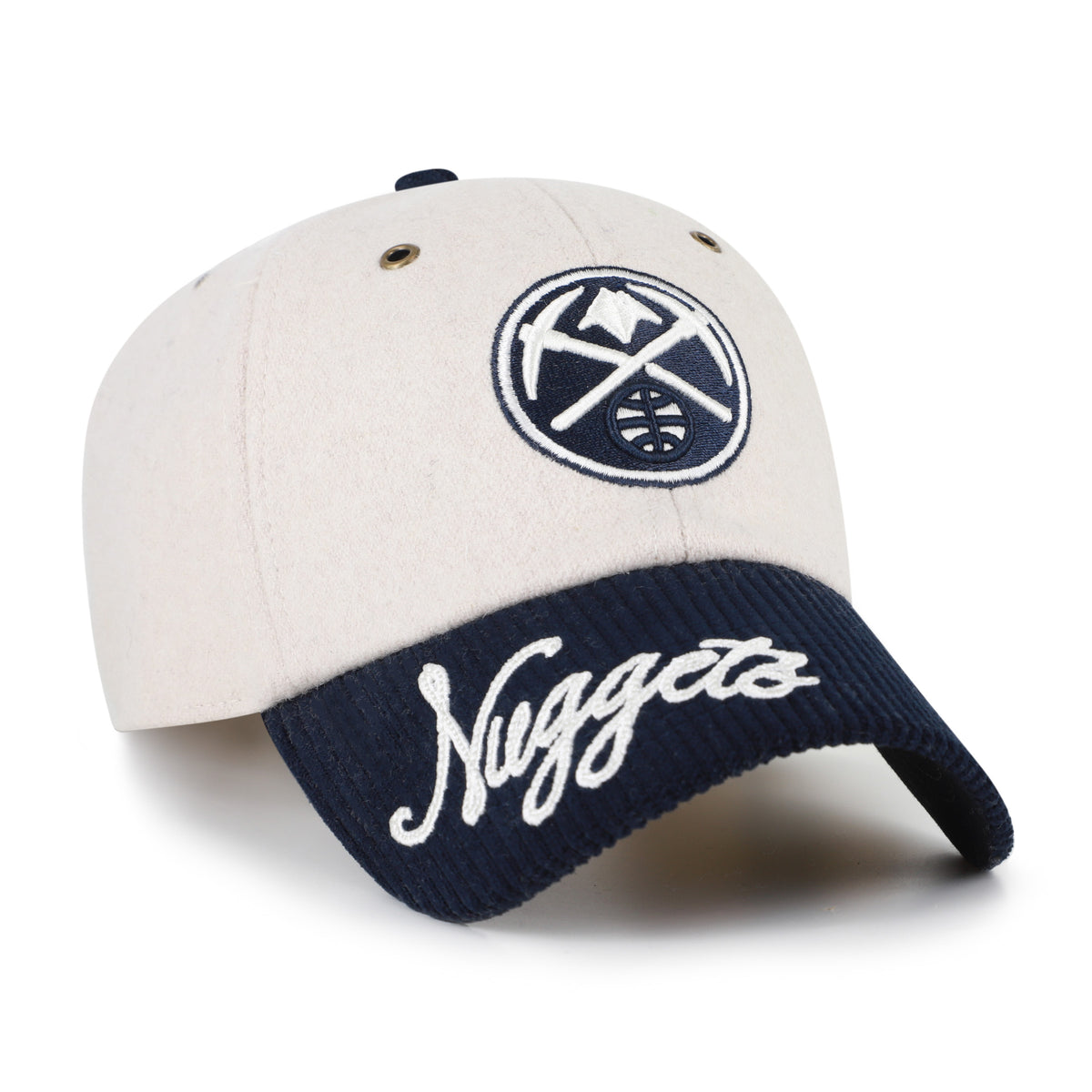 DENVER NUGGETS ROPE SCRIPT TWO TONE '47 CLEAN UP