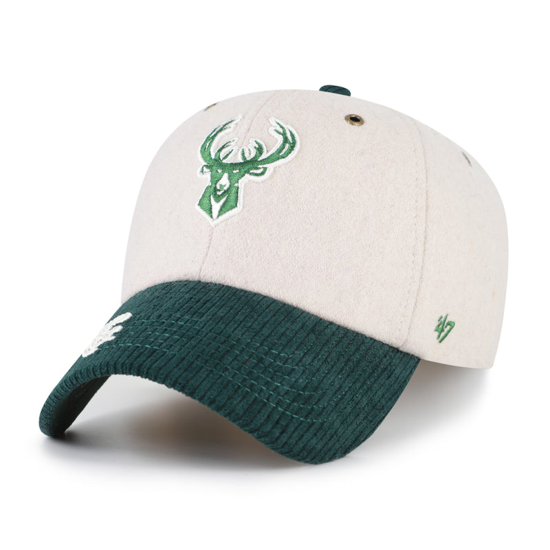 MILWAUKEE BUCKS ROPE SCRIPT TWO TONE '47 CLEAN UP