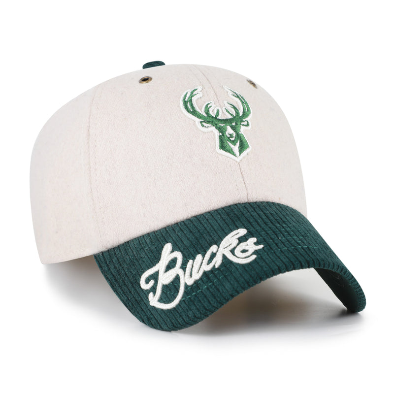 MILWAUKEE BUCKS ROPE SCRIPT TWO TONE '47 CLEAN UP