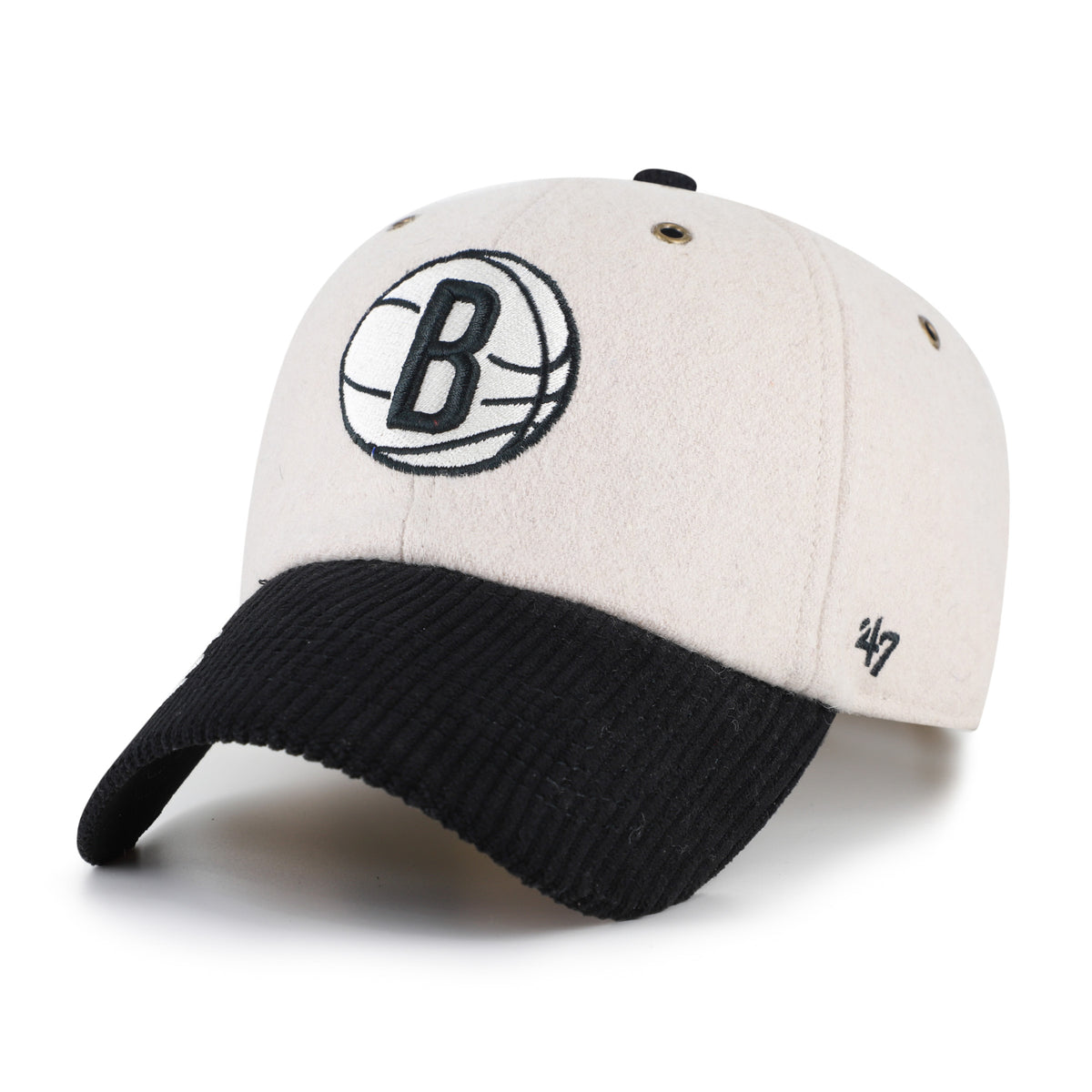 BROOKLYN NETS ROPE SCRIPT TWO TONE '47 CLEAN UP