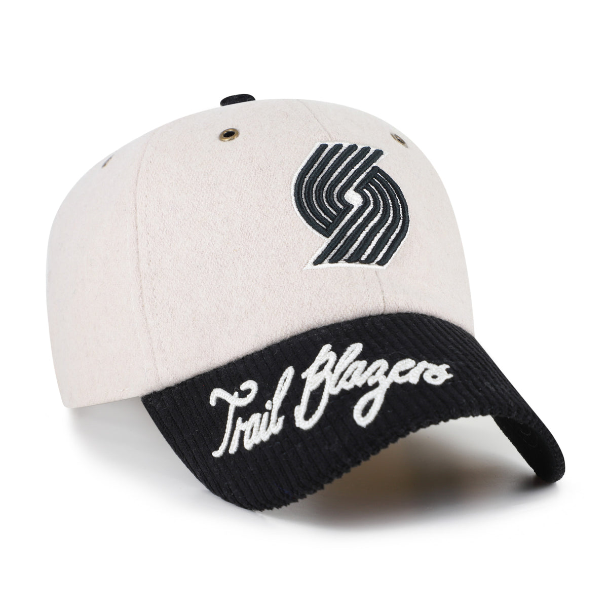 PORTLAND TRAILBLAZERS ROPE SCRIPT TWO TONE '47 CLEAN UP