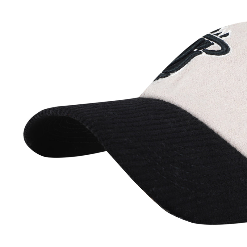 MIAMI HEAT ROPE SCRIPT TWO TONE '47 CLEAN UP