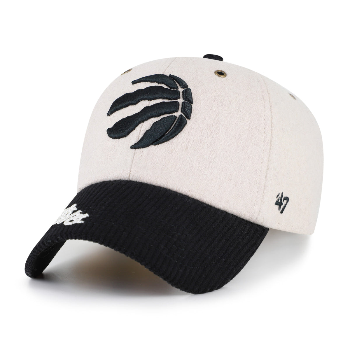 TORONTO RAPTORS ROPE SCRIPT TWO TONE '47 CLEAN UP