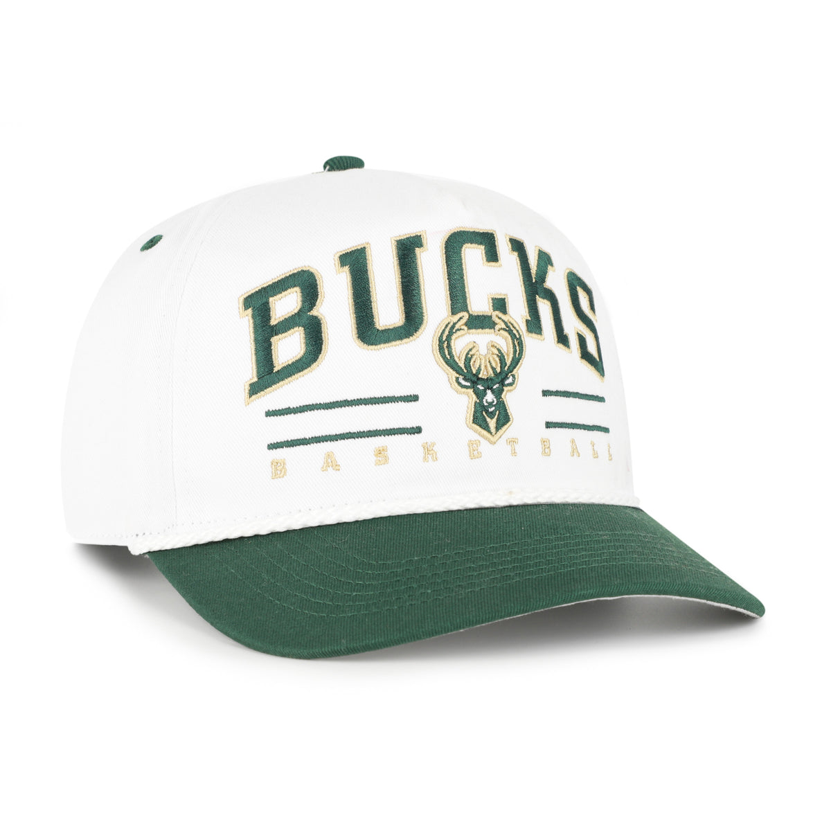 MILWAUKEE BUCKS ROSCOE ROPE TWO TONE '47 HITCH