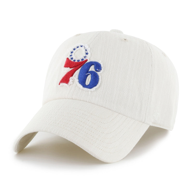 PHILADELPHIA 76ERS SLUB TWILL '47 CLEAN UP