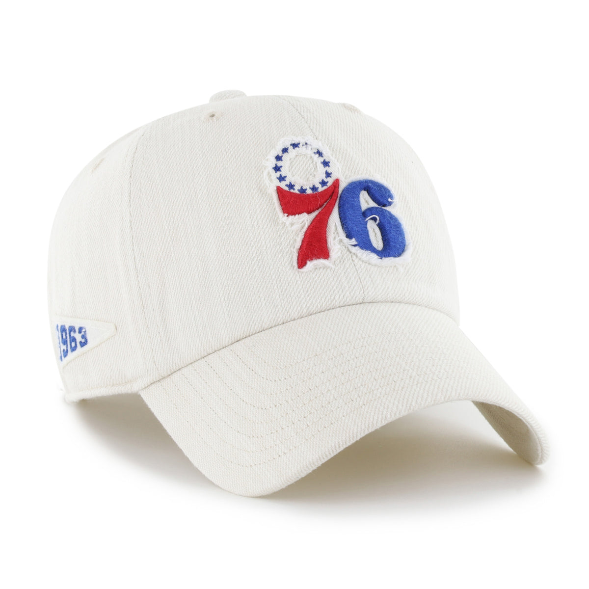 PHILADELPHIA 76ERS SLUB TWILL '47 CLEAN UP