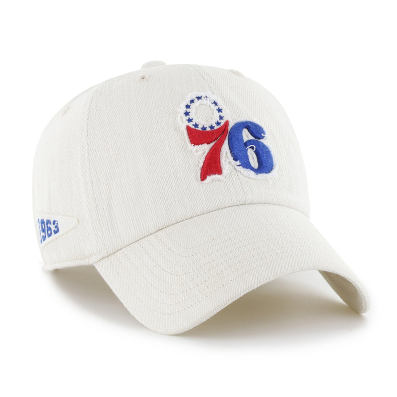 PHILADELPHIA 76ERS SLUB TWILL '47 CLEAN UP
