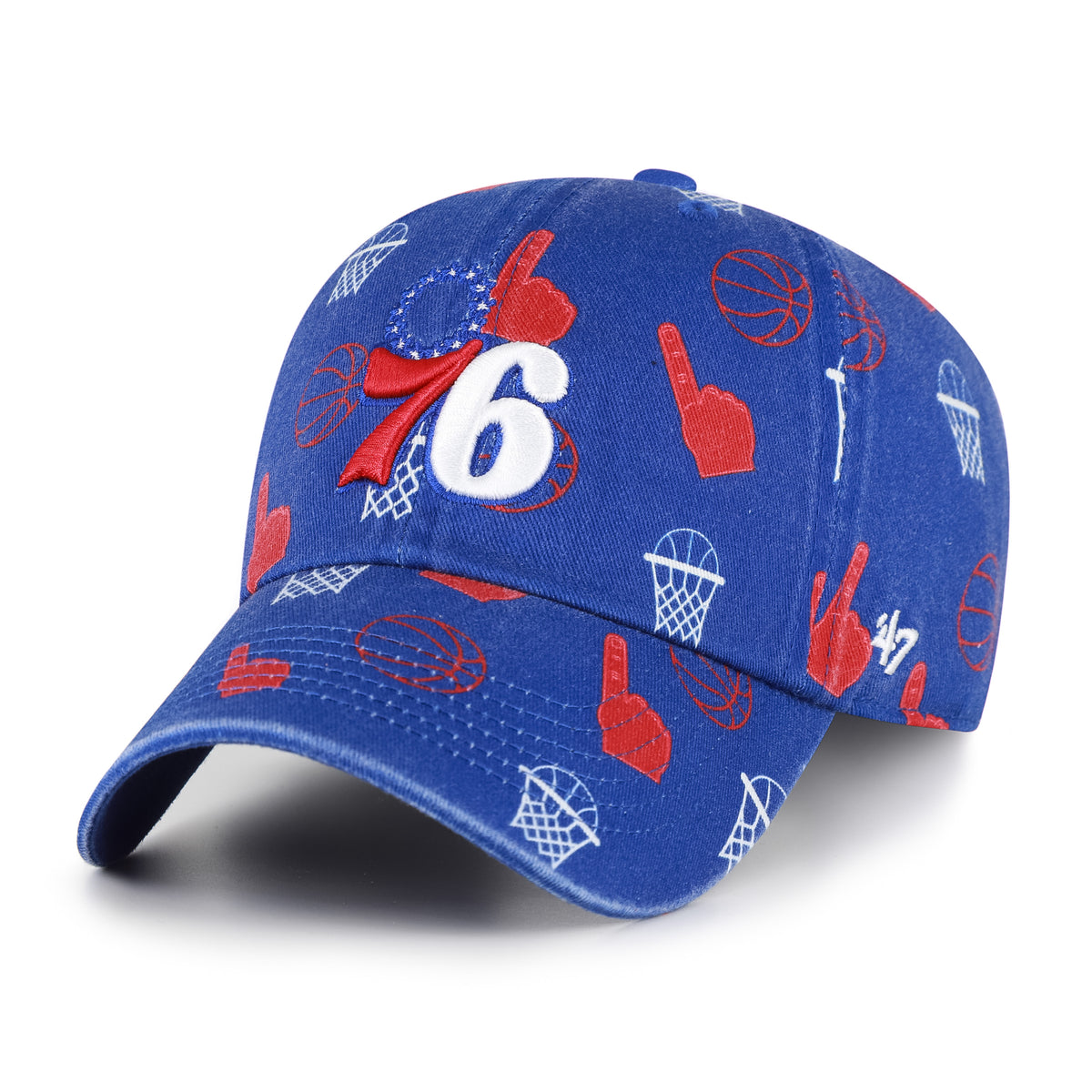 PHILADELPHIA 76ERS STOMPING GROUND '47 KID'S CLEAN UP