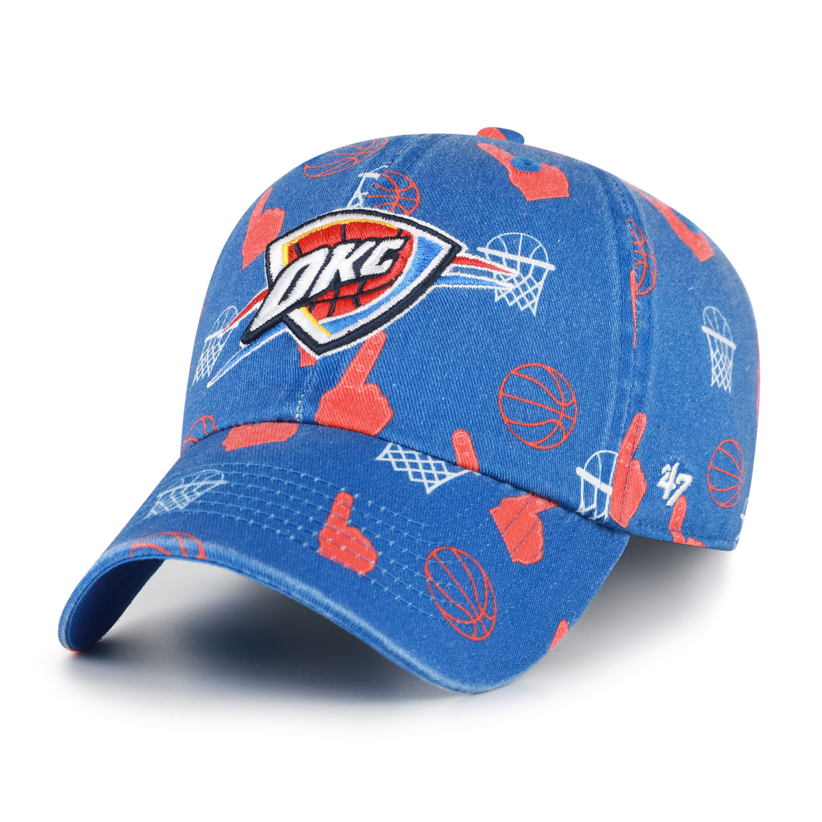OKLAHOMA CITY THUNDER STOMPING GROUND '47 KID'S CLEAN UP