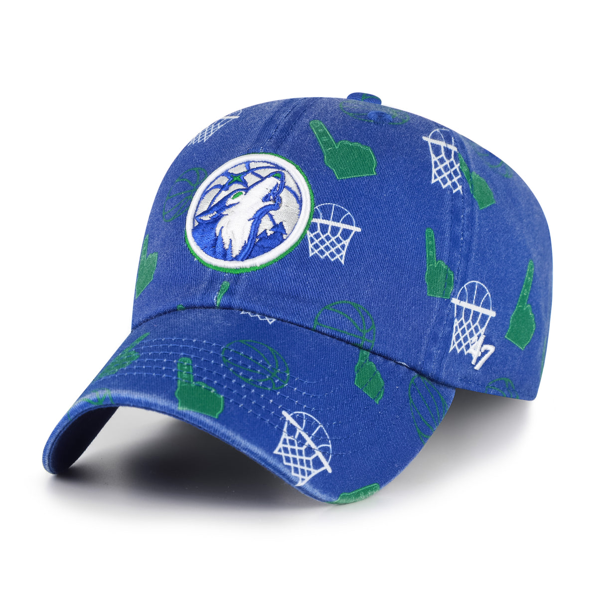 MINNESOTA TIMBERWOLVES STOMPING GROUND '47 KID'S CLEAN UP