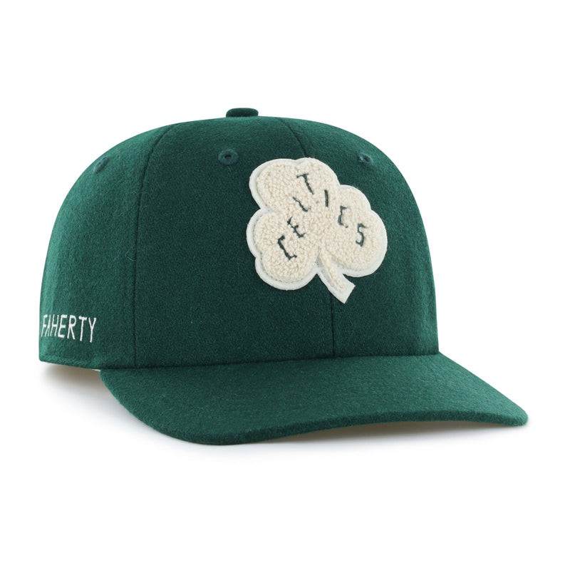 BOSTON CELTICS FAHERTY X '47 CLEAN UP FLAT BRIM