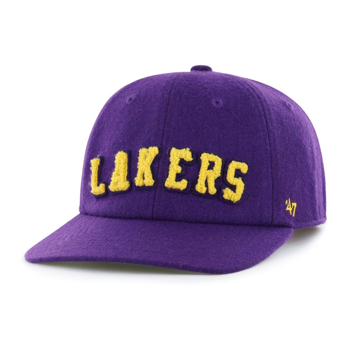 LOS ANGELES LAKERS FAHERTY X '47 CLEAN UP FLAT BRIM
