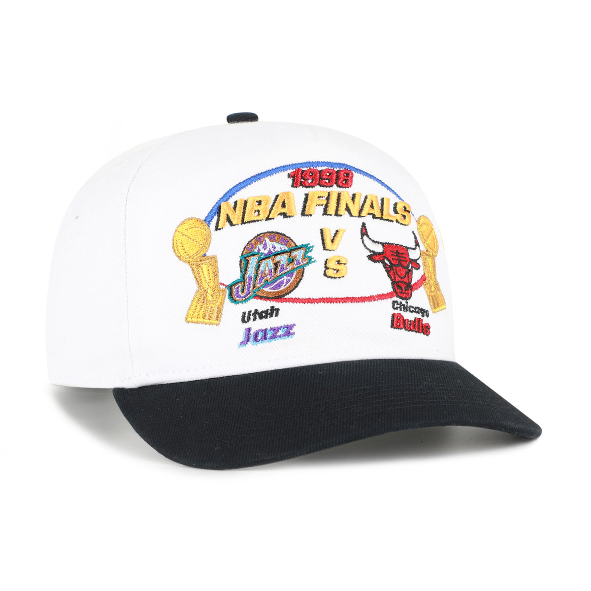 UTAH JAZZ VS. CHICAGO BULLS DUELING '47 HITCH