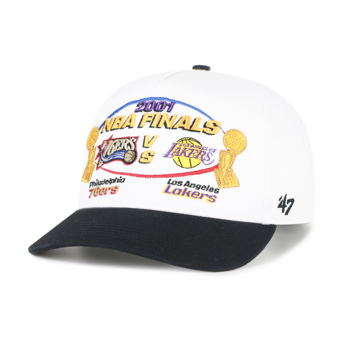 PHILADELPHIA 76ERS VS. LOS ANGELES LAKERS NBA FINALS DUELING '47 HITCH