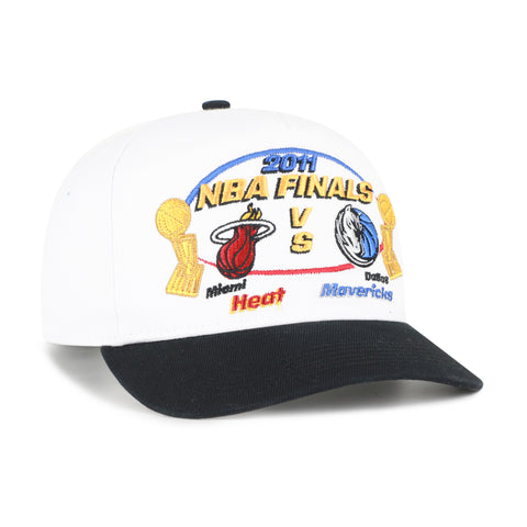 MIAMI HEAT VS. DALLAS MAVERICKS NBA FINALS DUELING  '47 HITCH