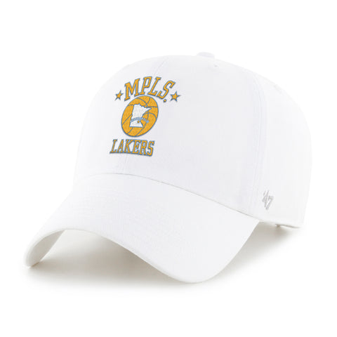 MINNEAPOLIS LAKERS HARDWOOD CLASSICS '47 CLEAN UP