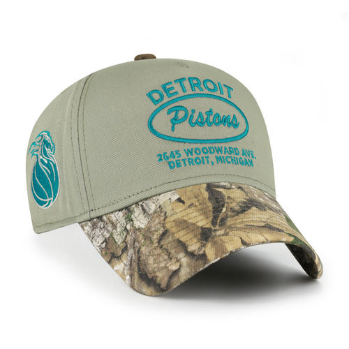 DETROIT PISTONS REALTREE OVAL PATCH '47 MVP