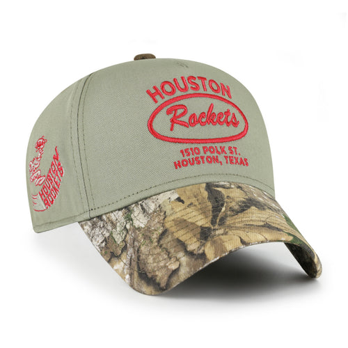 HOUSTON ROCKETS REALTREE OVAL PATCH '47 MVP