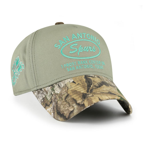 SAN ANTONIO SPURS REALTREE OVAL PATCH '47 MVP