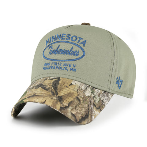 MINNESOTA TIMBERWOLVES REALTREE OVAL PATCH '47 MVP