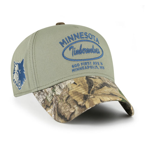 MINNESOTA TIMBERWOLVES REALTREE OVAL PATCH '47 MVP