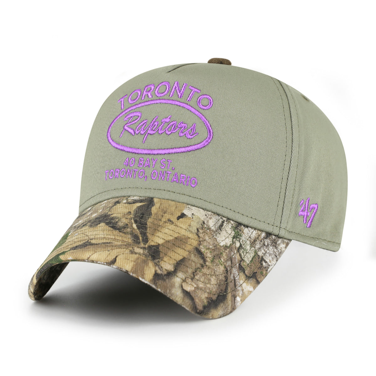 TORONTO RAPTORS REALTREE OVAL PATCH '47 MVP