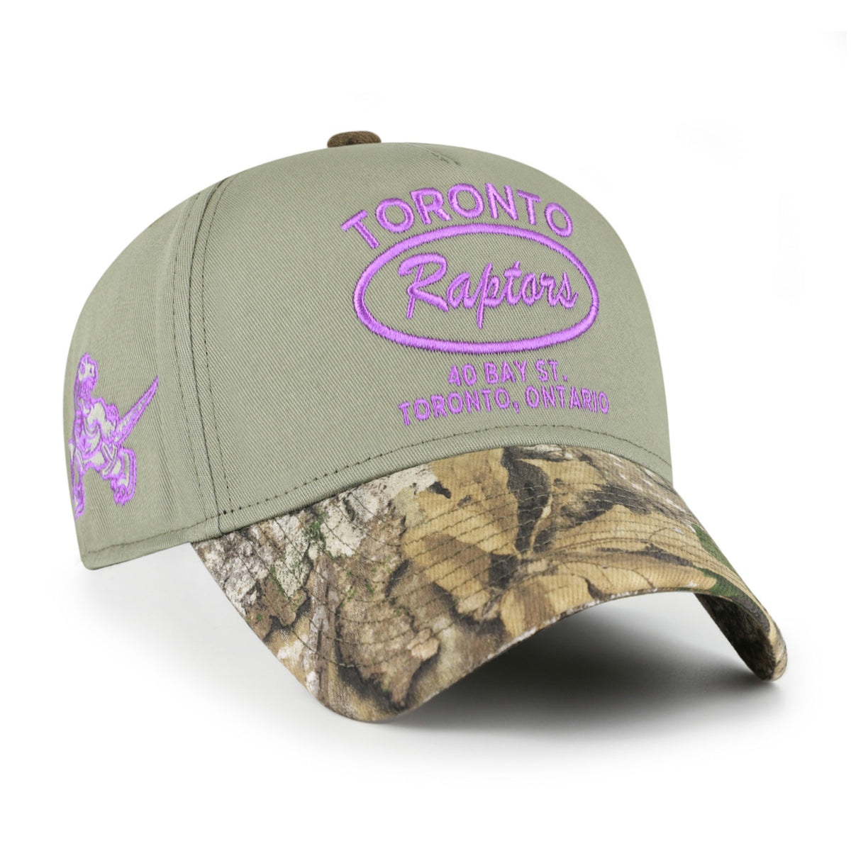 TORONTO RAPTORS REALTREE OVAL PATCH '47 MVP