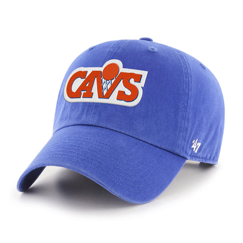 CLEVELAND CAVALIERS HARDWOOD CLASSICS SCRIPT '47 CLEAN UP