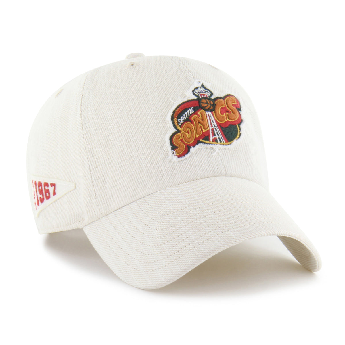 SEATTLE SUPERSONICS SLUB TWILL '47 CLEAN UP