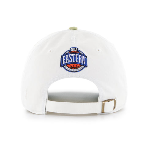 BOSTON CELTICS HARDWOOD CLASSICS WORN SCRIPT '47 CLEAN UP MF MID FIT