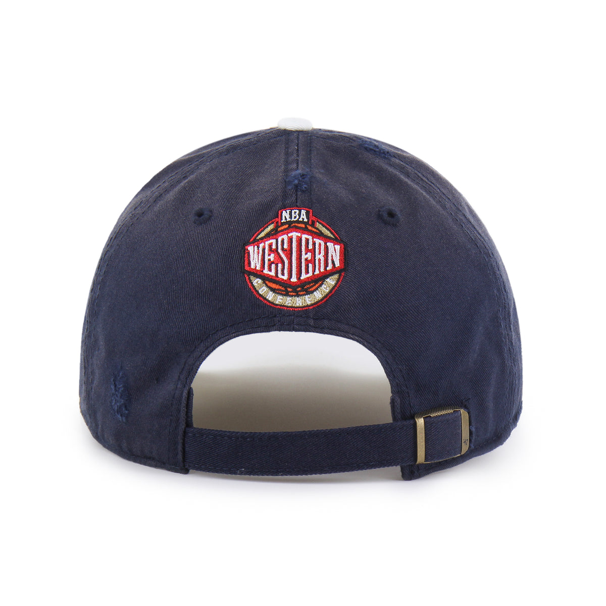 GOLDEN STATE WARRIORS HARDWOOD CLASSICS WORN SCRIPT '47 CLEAN UP MID FIT