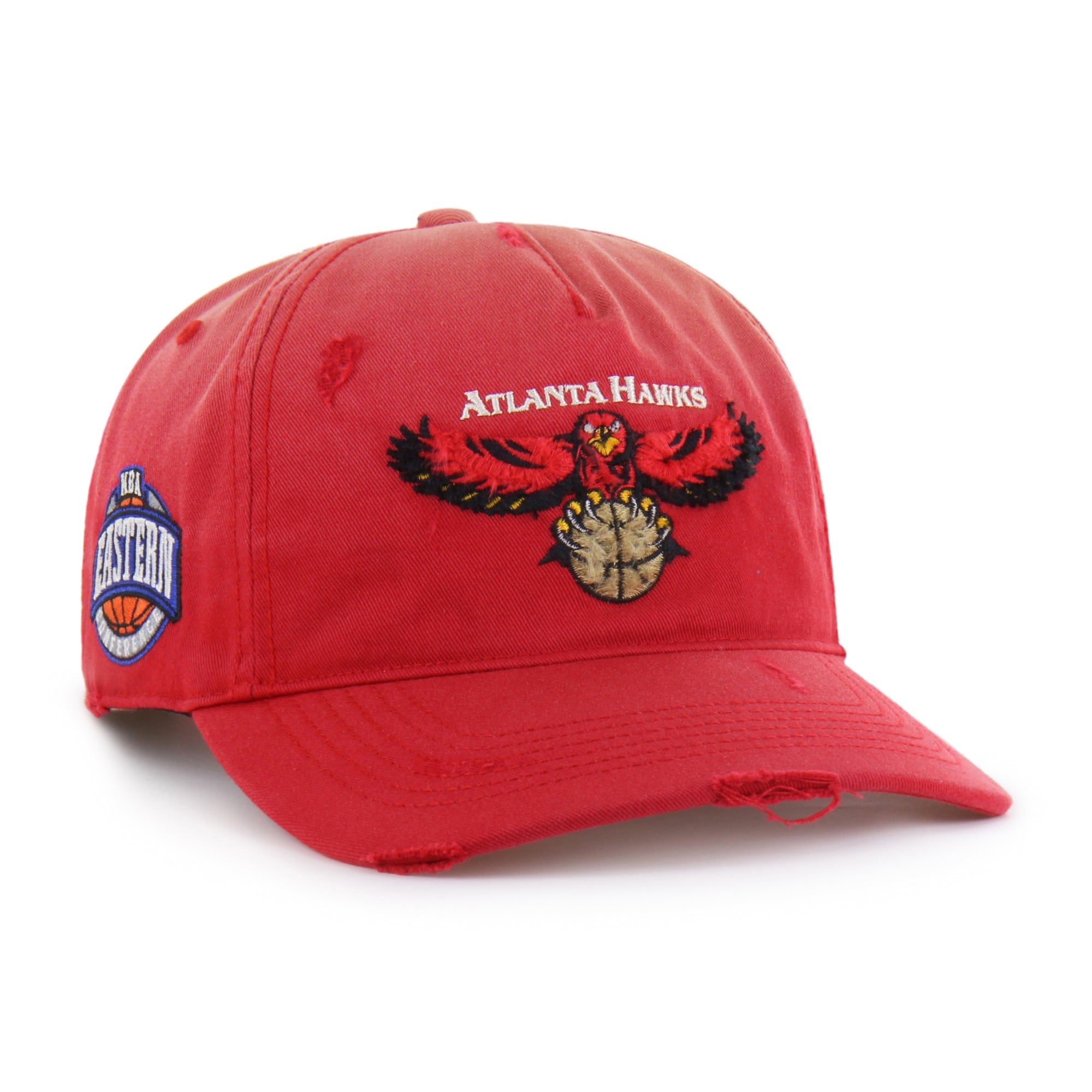 ATLANTA HAWKS HARDWOOD CLASSICS WORN '47 HITCH LC LOW CROWN
