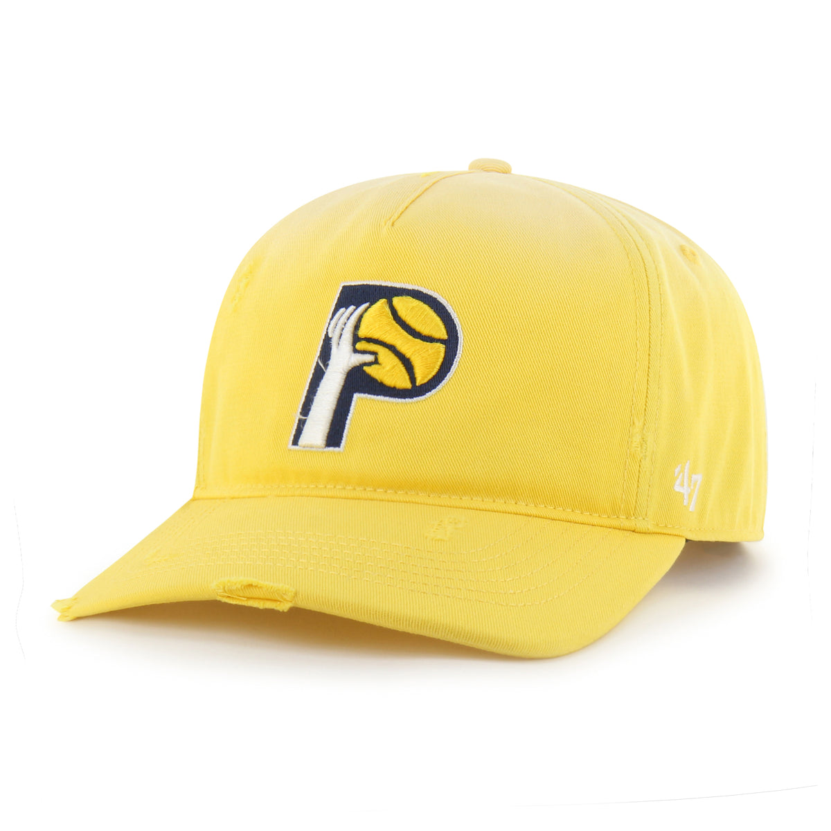 INDIANA PACERS HARDWOOD CLASSICS WORN '47 HITCH LC LOW CROWN