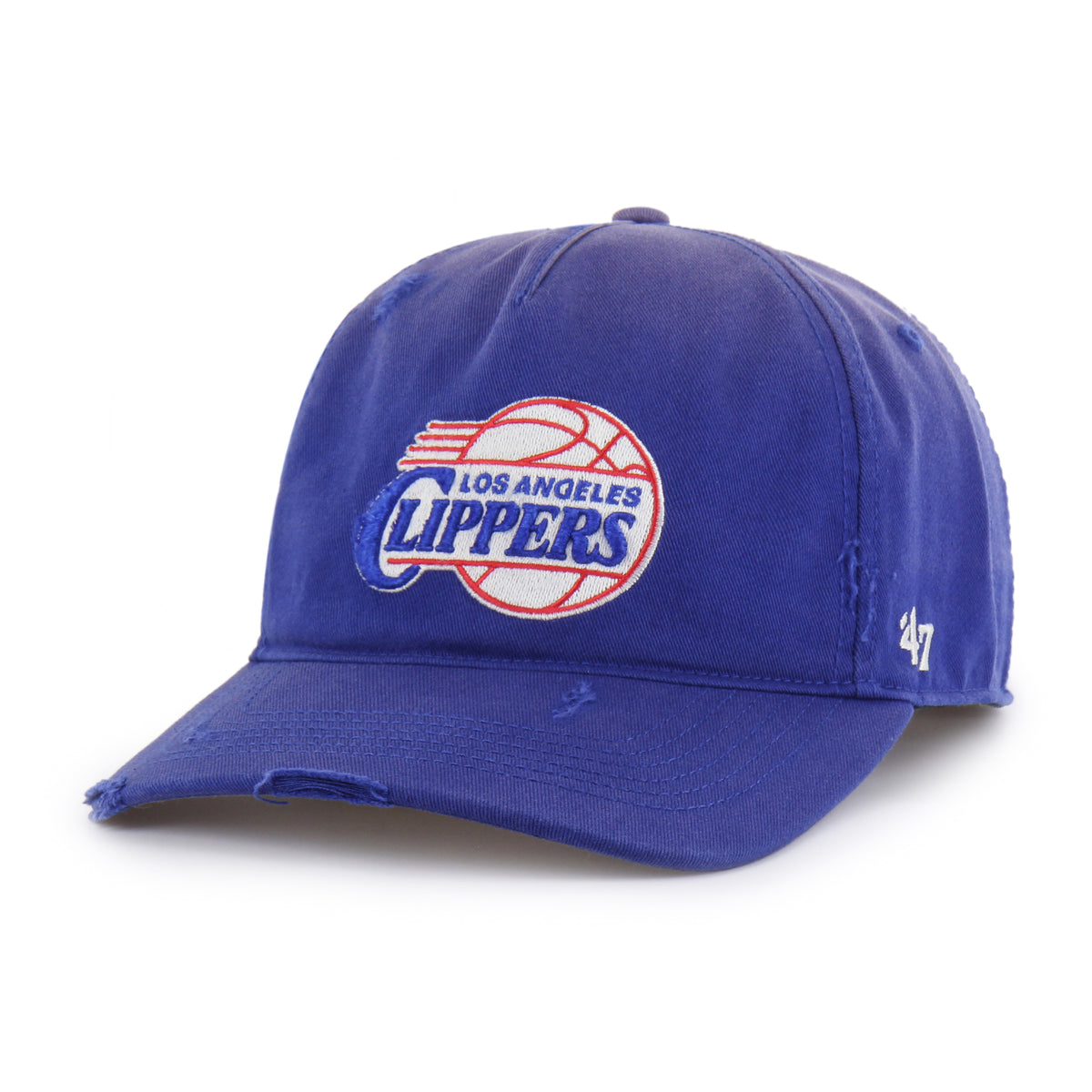 LOS ANGELES CLIPPERS HARDWOOD CLASSICS WORN '47 HITCH LC LOW CROWN
