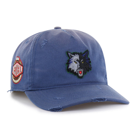 MINNESOTA TIMBERWOLVES HARDWOOD CLASSICS  WORN '47 HITCH LC LOW CROWN