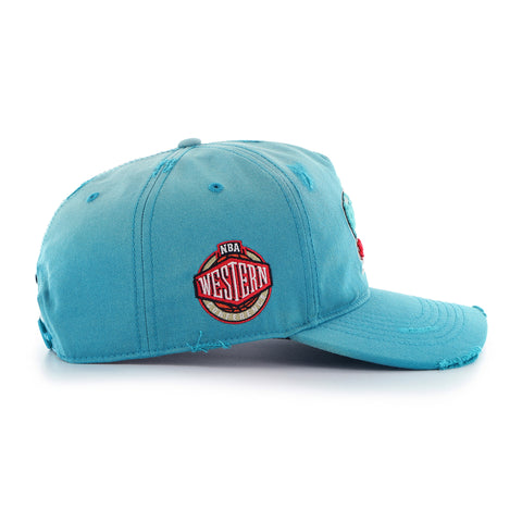 VANCOUVER GRIZZLIES HARDWOOD CLASSICS WORN '47 HITCH LC LOW CROWN