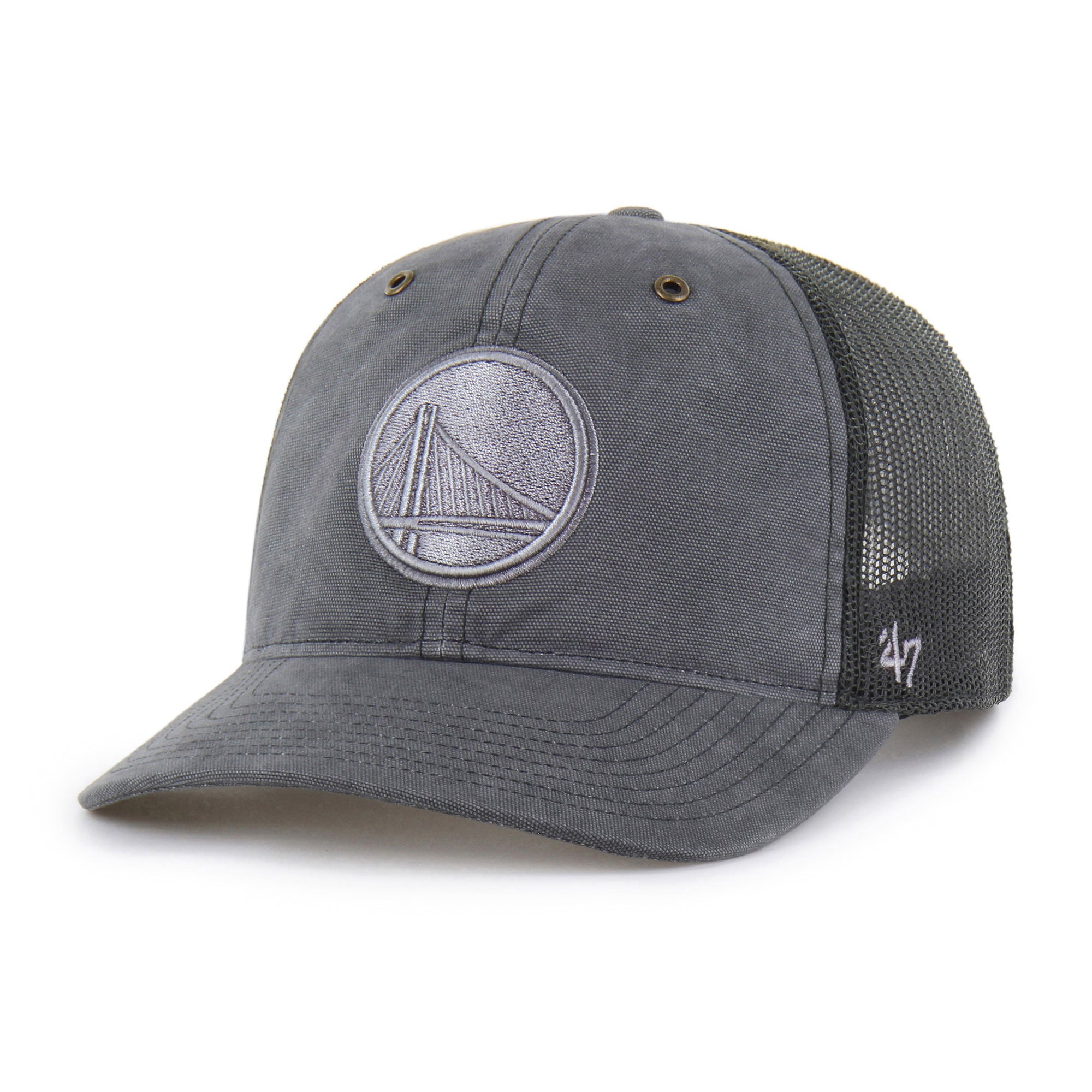 GOLDEN STATE WARRIORS CARHARTT DYED '47 TRUCKER RF RELAXED FIT